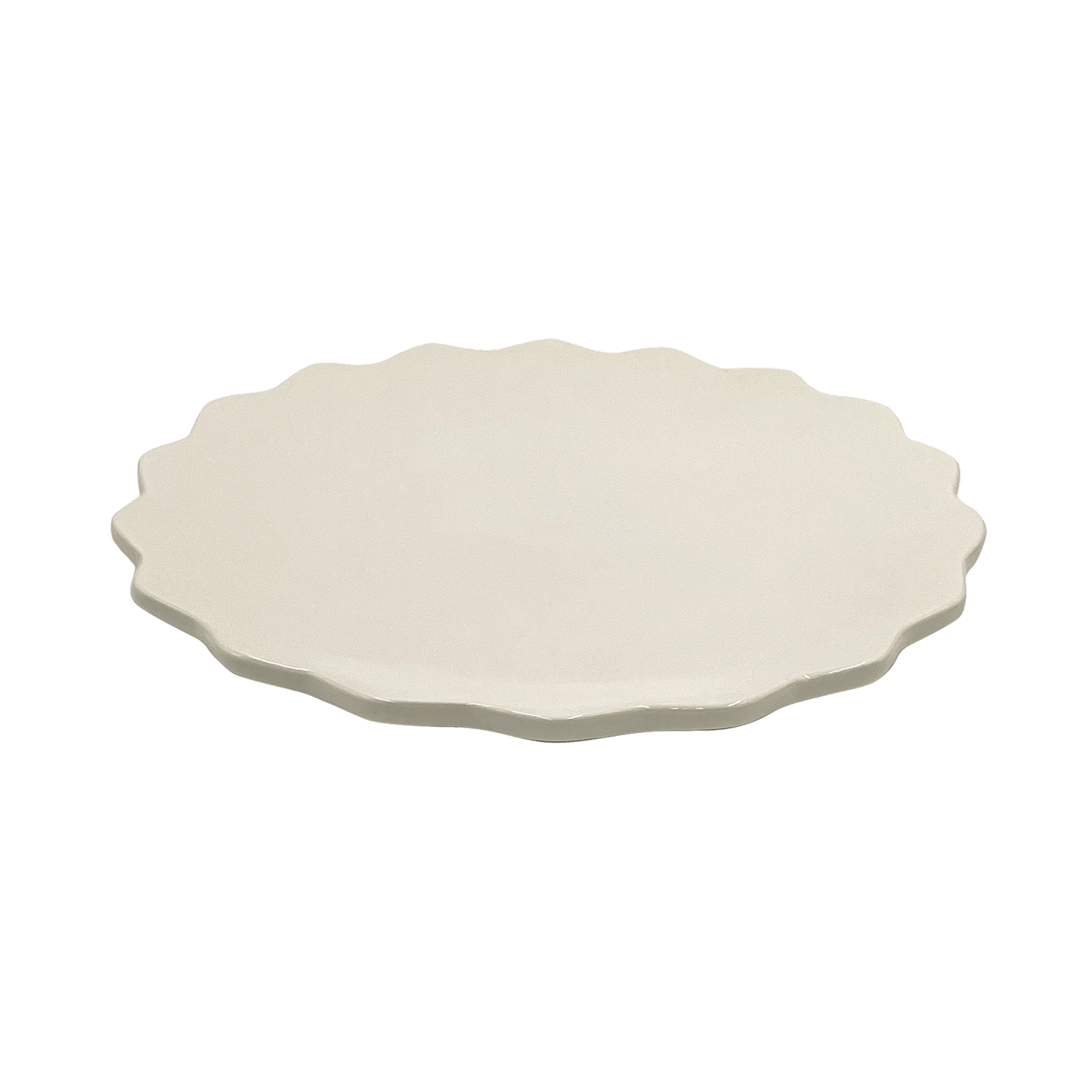 Piatto da portata smerlato
