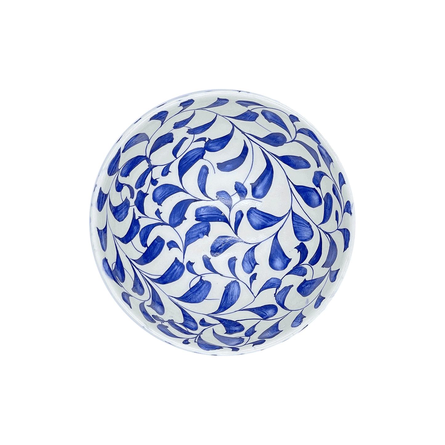 Piccola ciotola con pergamena blu navy