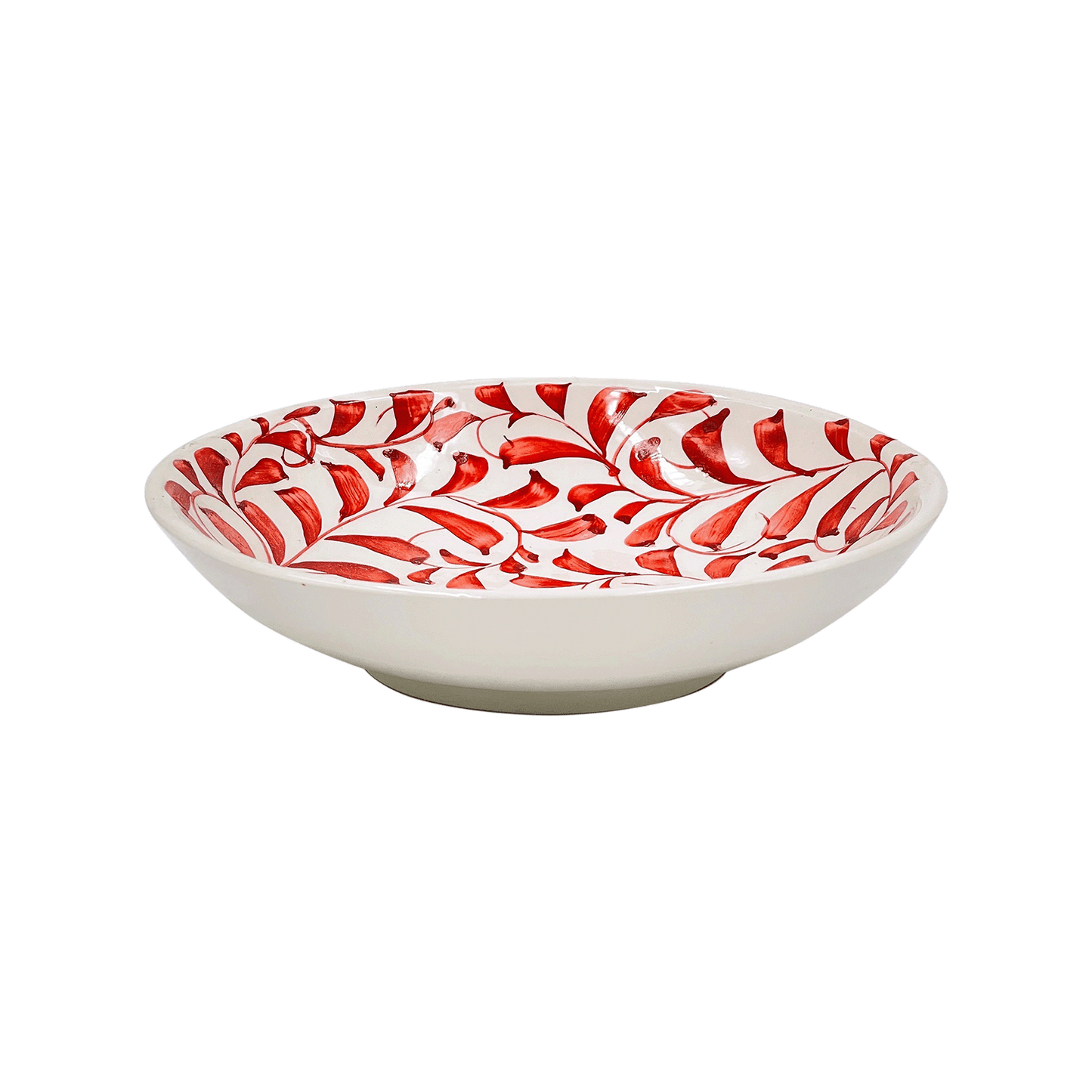 Ciotola per pasta Red Scroll