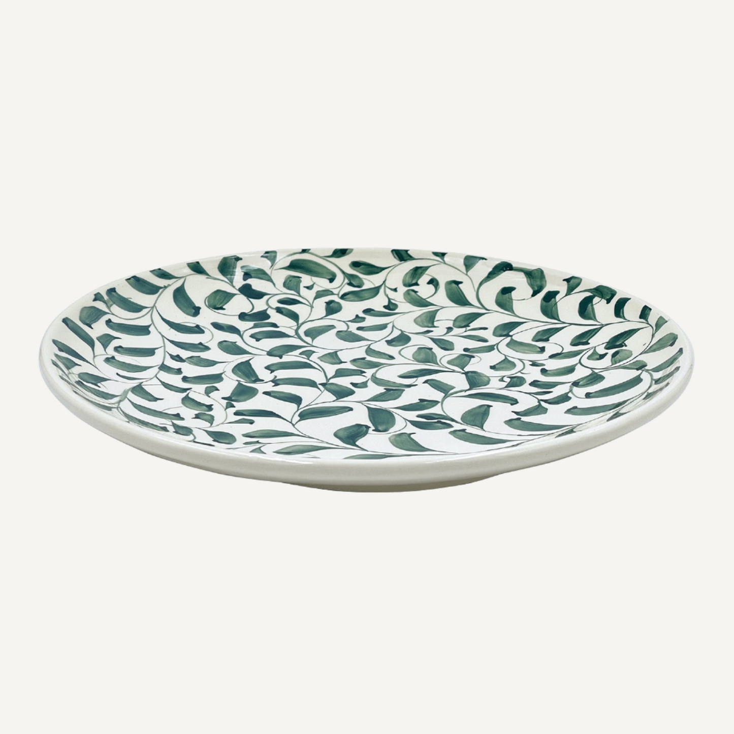Piatto di ricarica Green Scroll