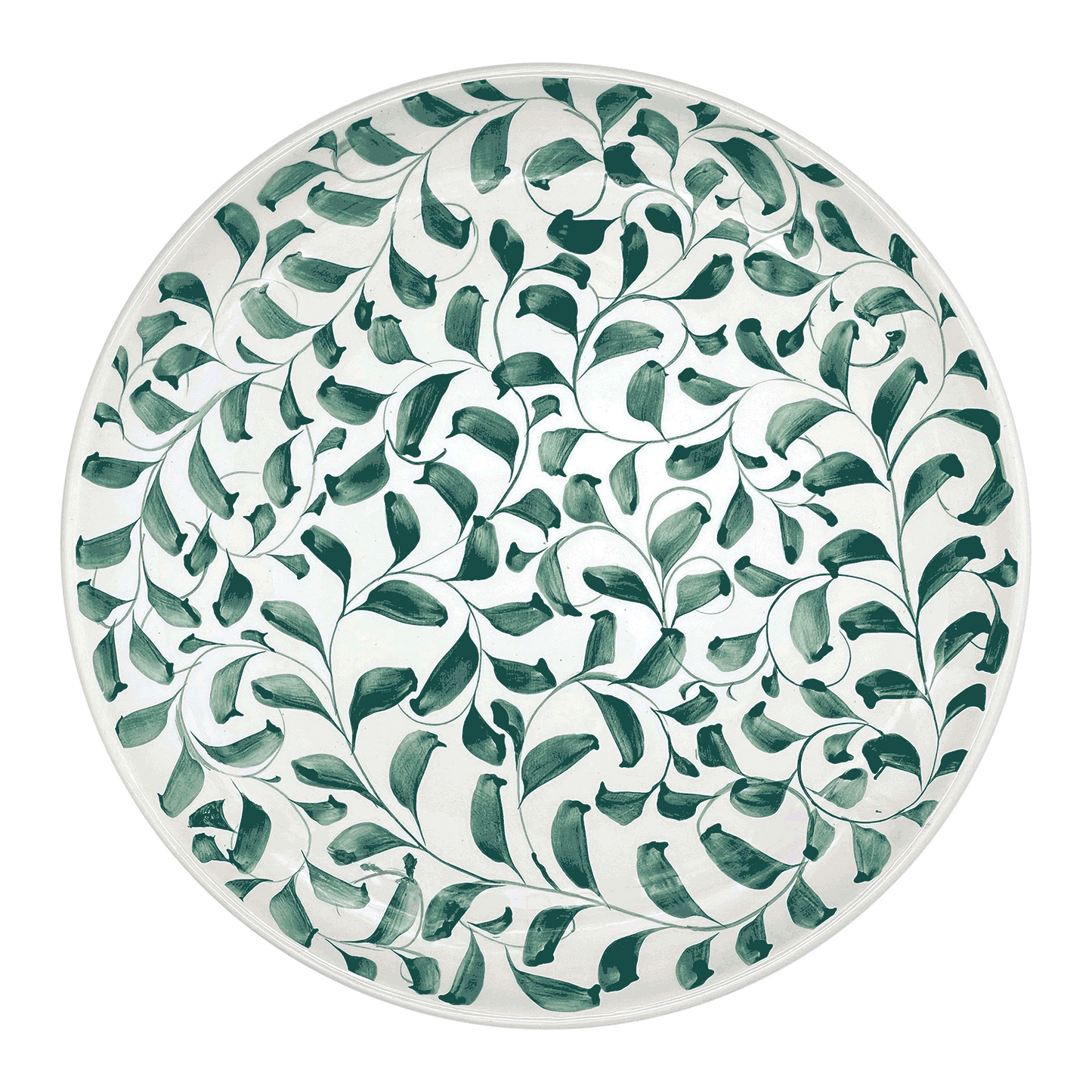 Piatto di ricarica Green Scroll