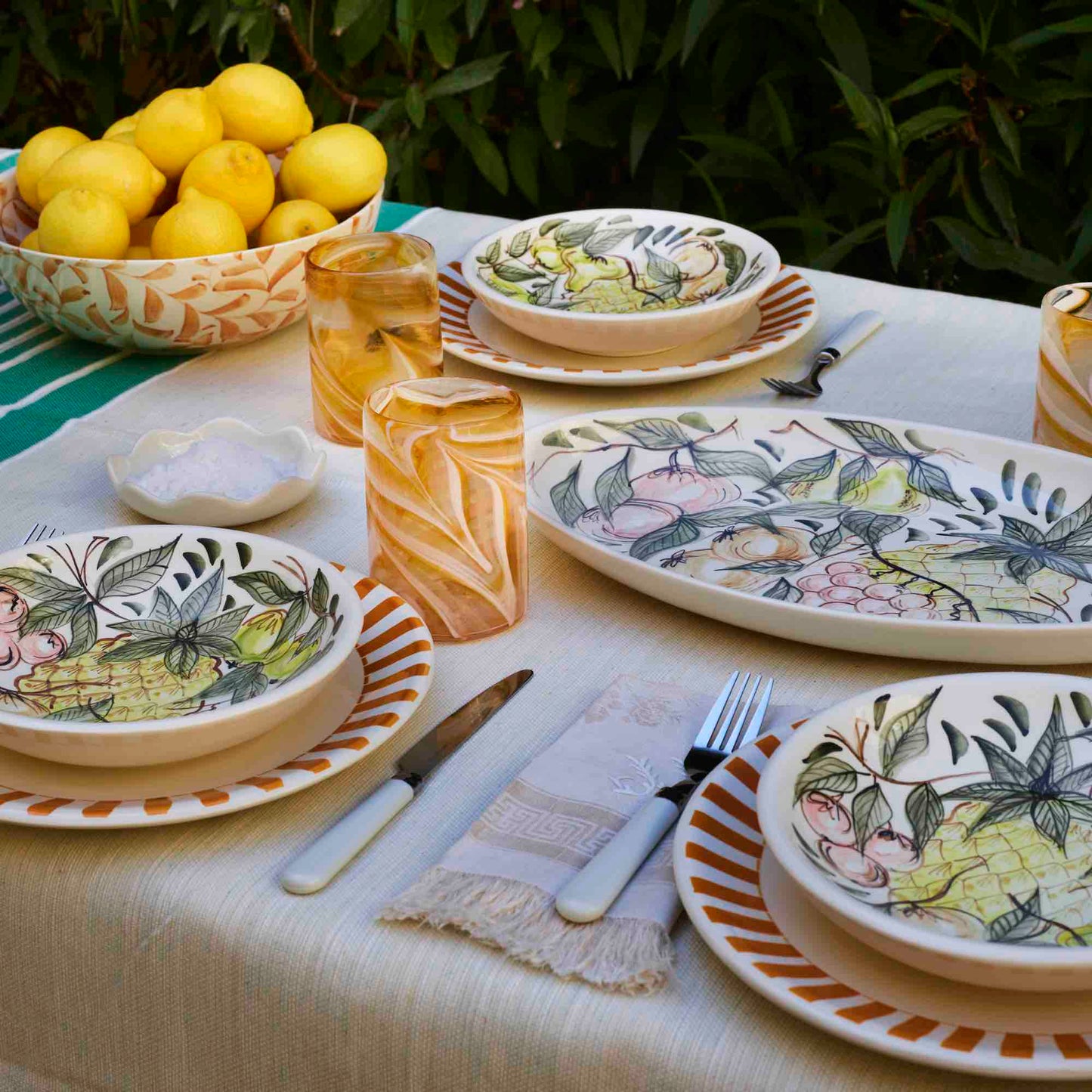 Ciotola di pasta alla frutta