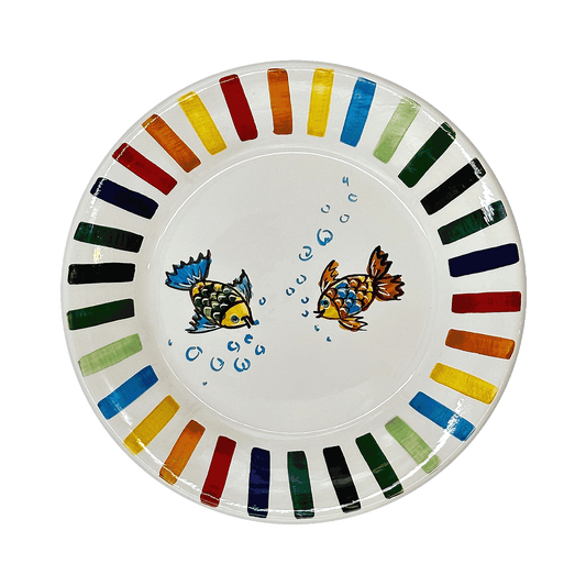 Piatto arcobaleno per bambini