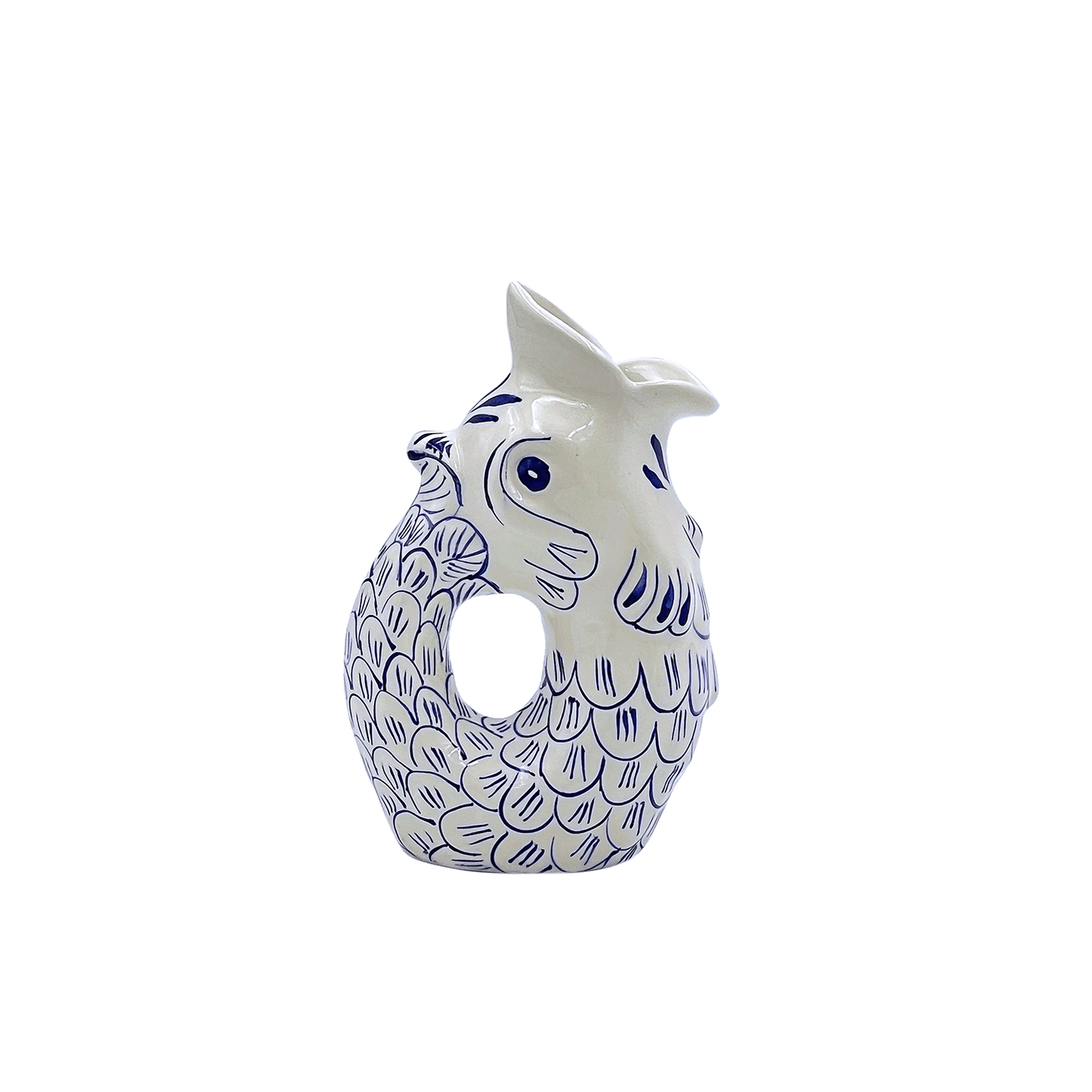 Piccola brocca Glug Glug blu navy