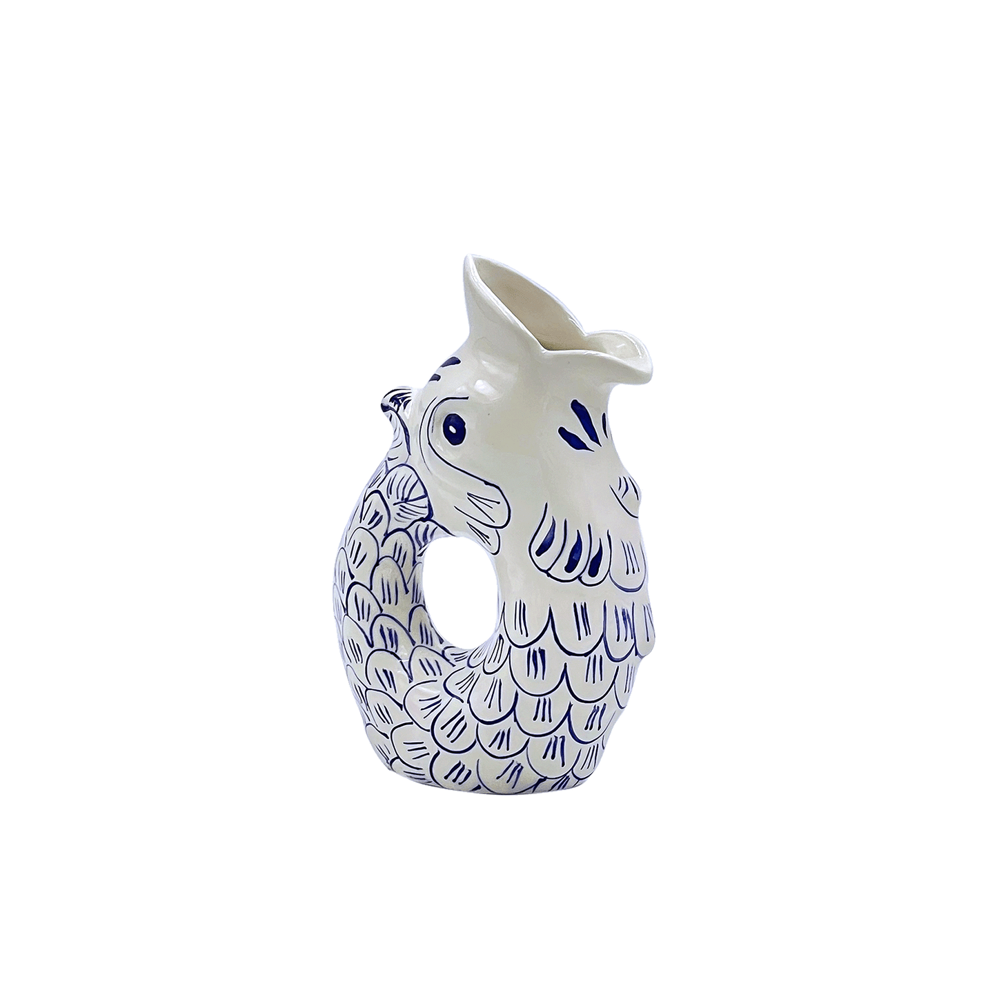 Piccola brocca Glug Glug blu navy