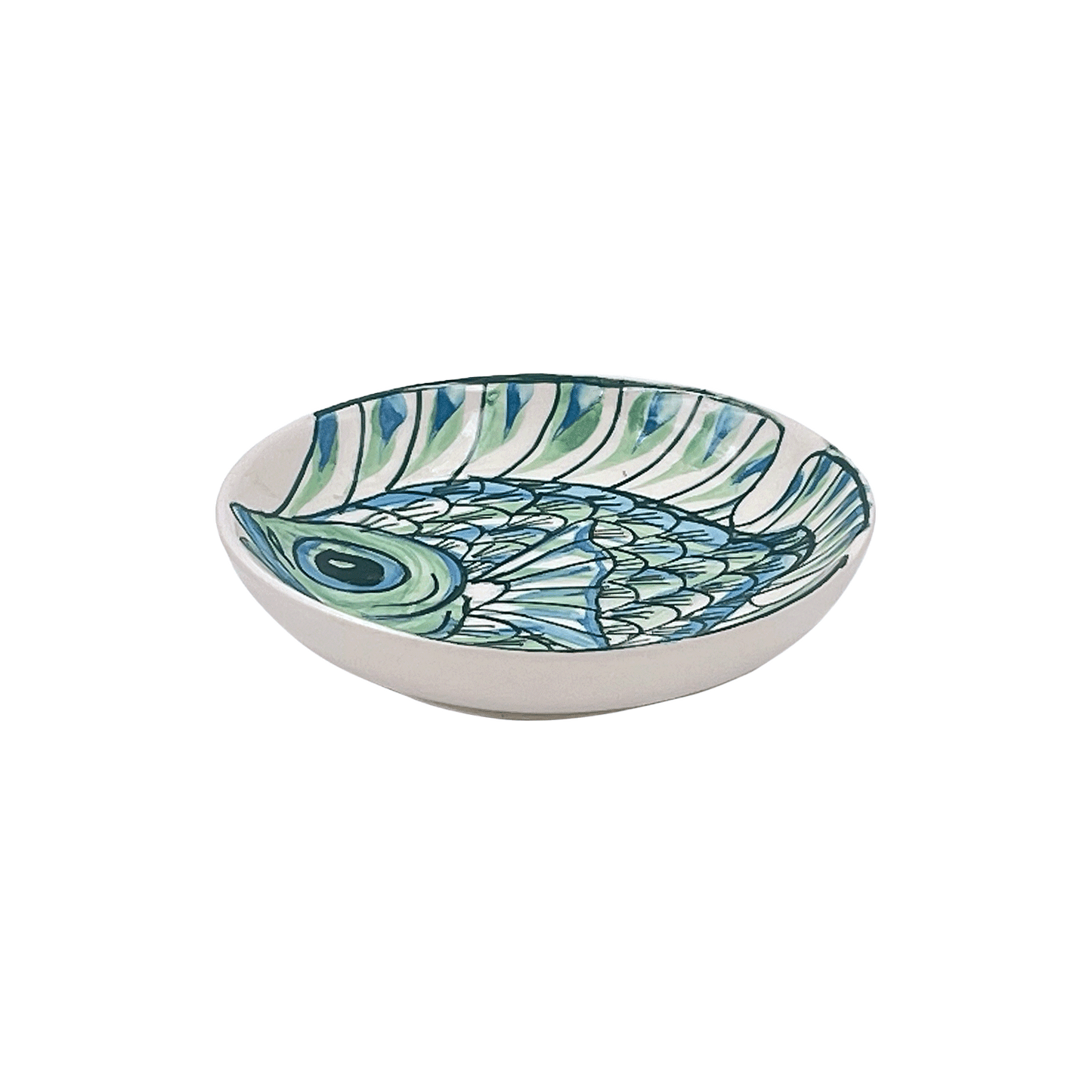 Ciotola per intingere il pesce Romina verde