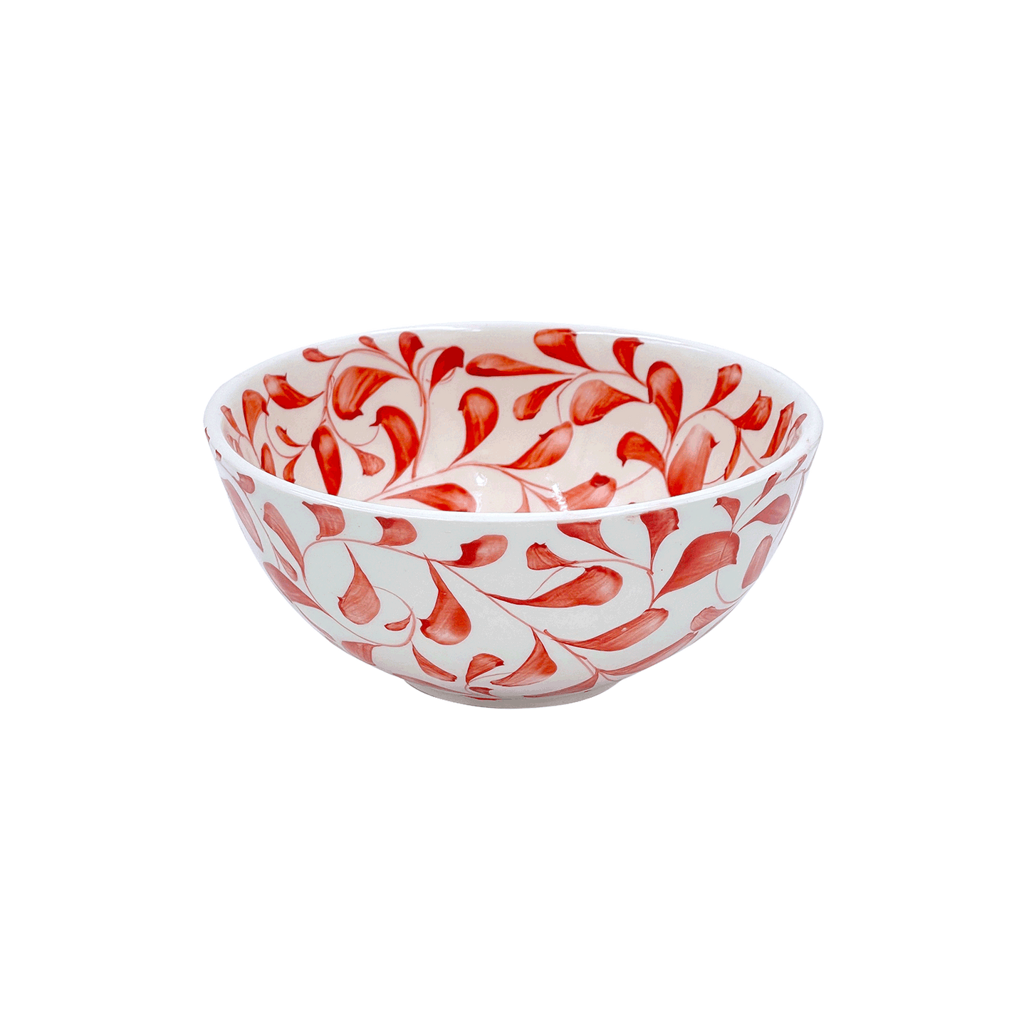 Piccola ciotola con pergamena rossa
