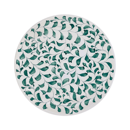 Piatto da portata Green Scroll