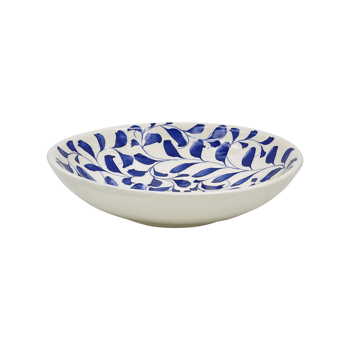 Ciotola per pasta con pergamena blu navy