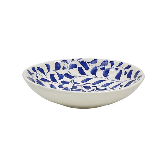Ciotola per pasta con pergamena blu navy