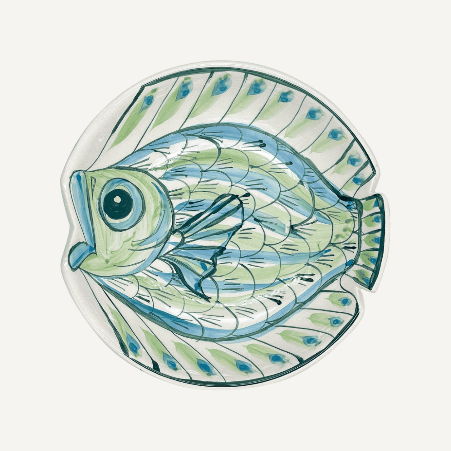 Ciotola di pasta al pesce verde Romina