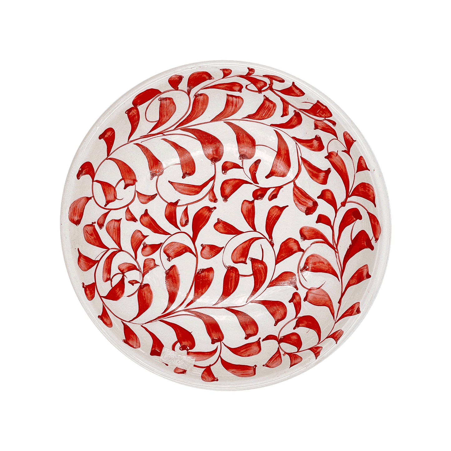 Ciotola per pasta Red Scroll