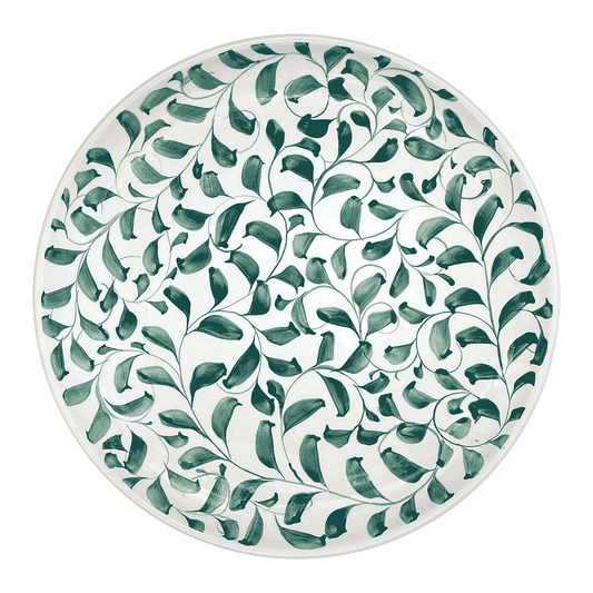 Piatto di ricarica Green Scroll