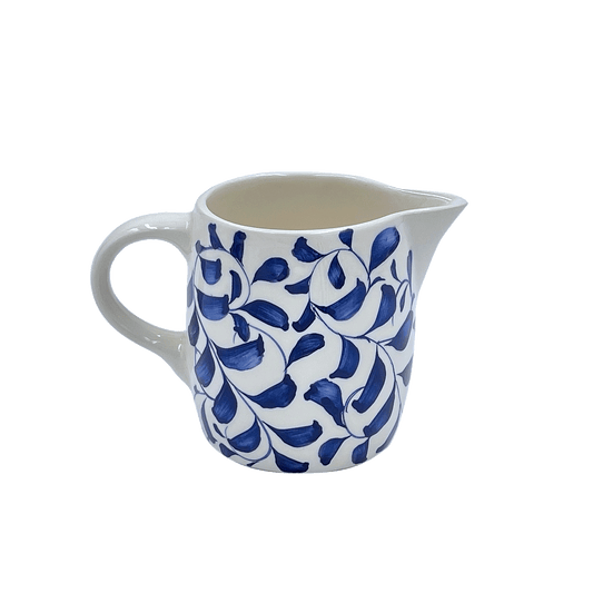 Brocca per il latte blu navy