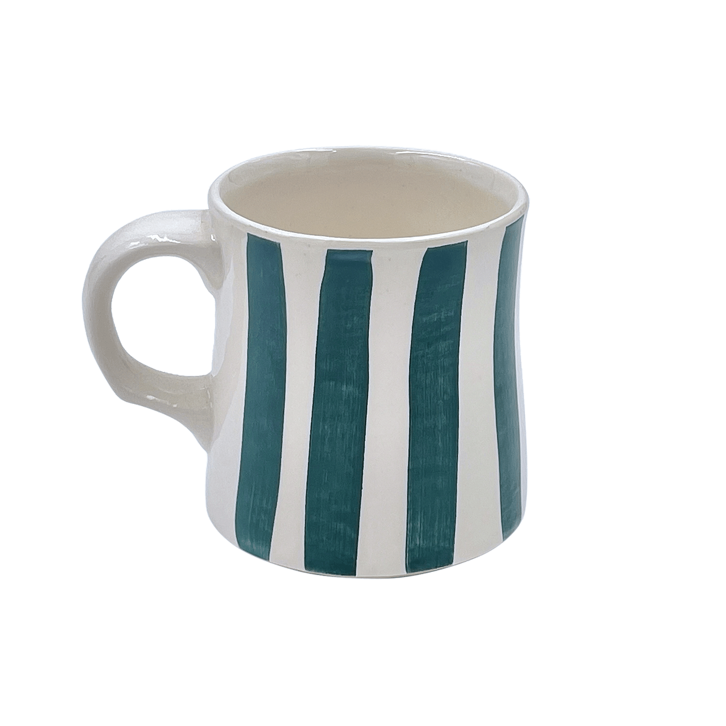 Tazza a strisce verdi
