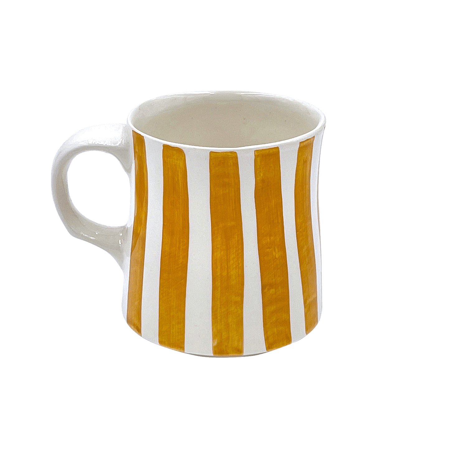 Tazza a strisce gialle