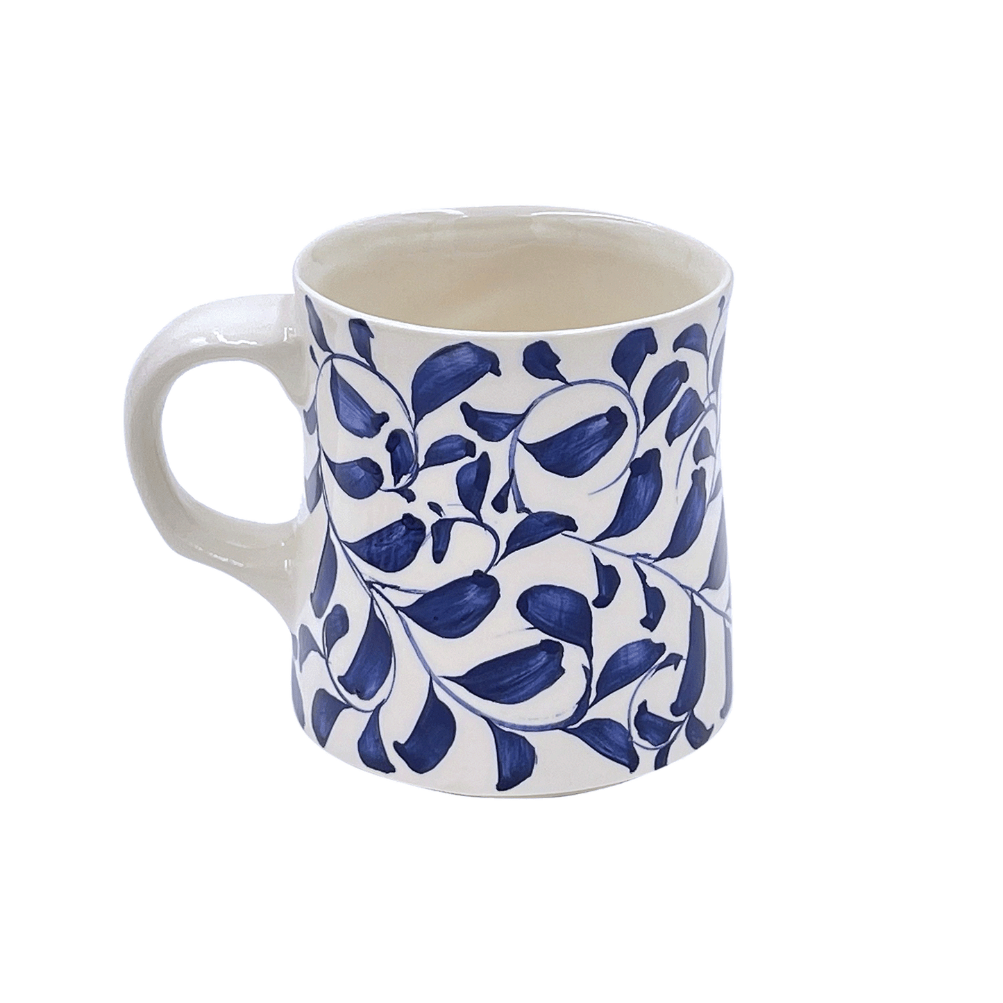 Tazza con pergamena blu navy