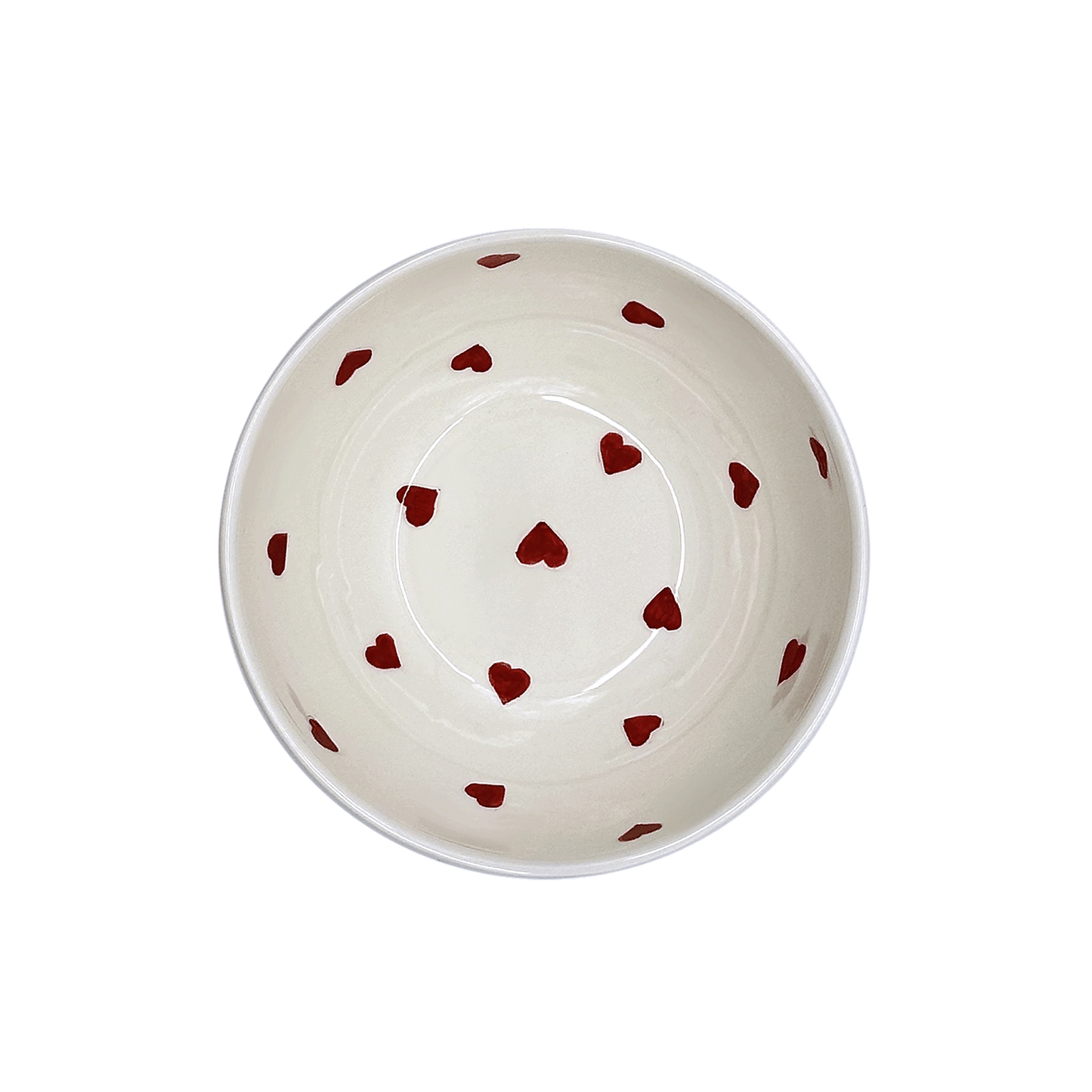 Ciotola a forma di cuore d'amore