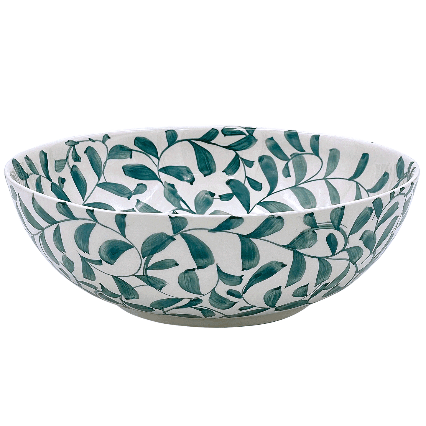 Insalatiera Green Scroll