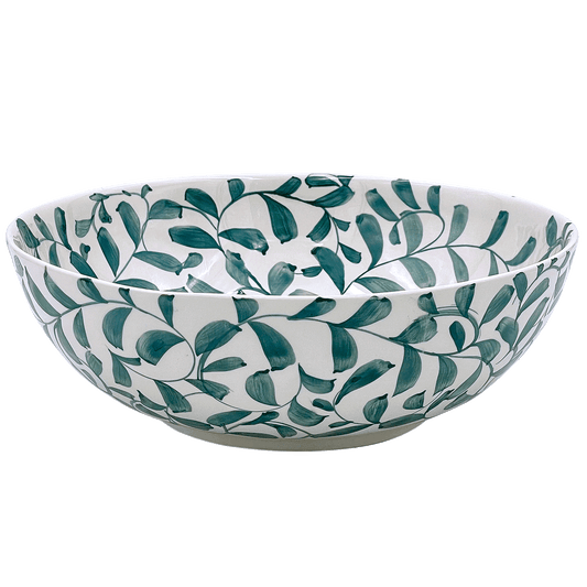 Insalatiera Green Scroll