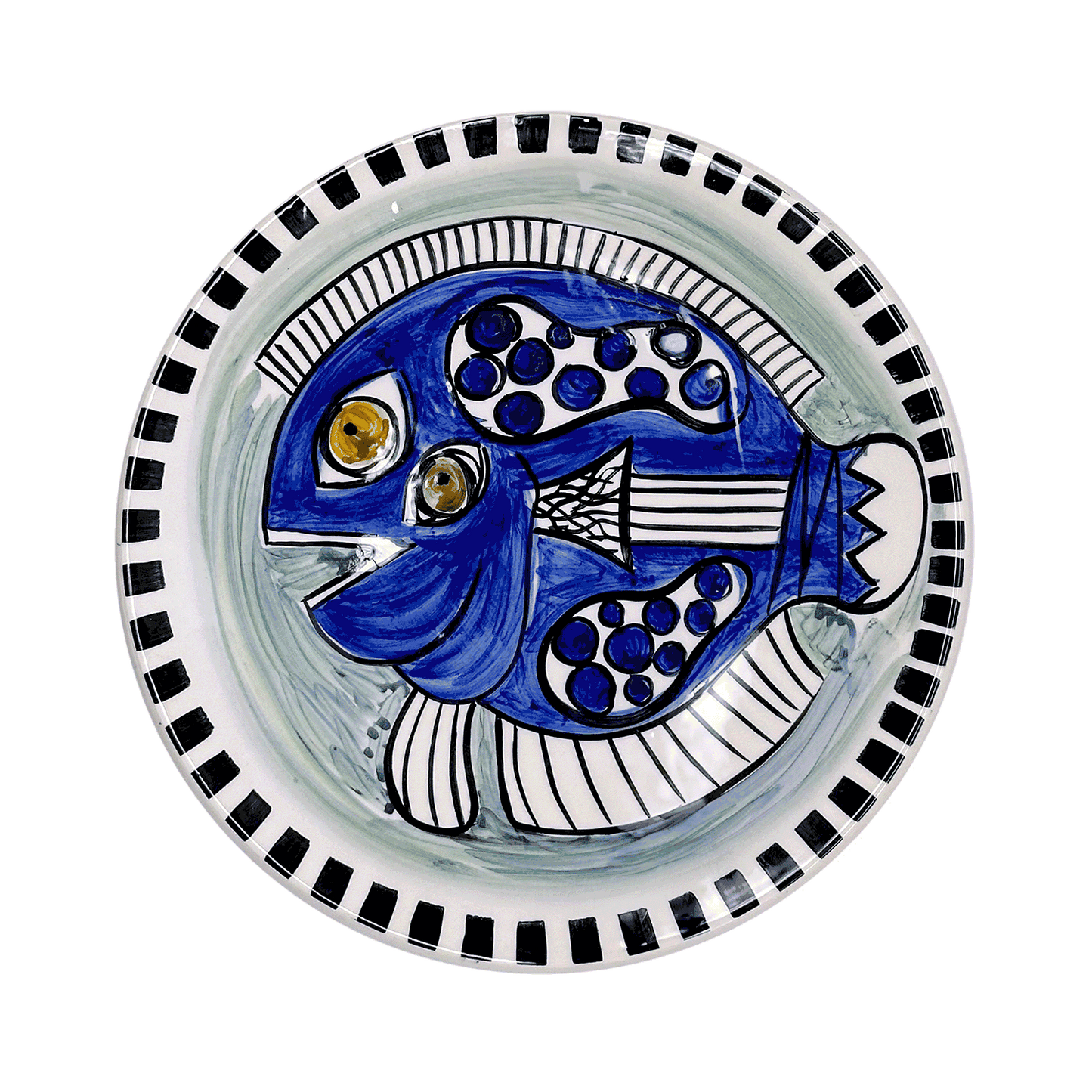 Piatto da portata Blue Fish Gozo